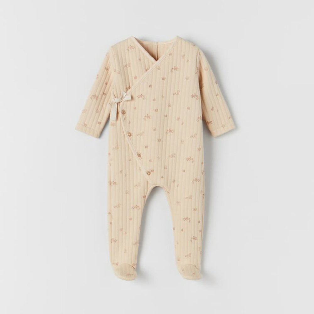 Zara - PRINTED PADDED JUMPSUIT